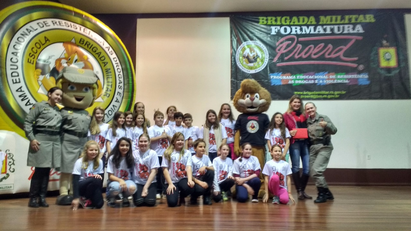 FORMATURA DO PROERD